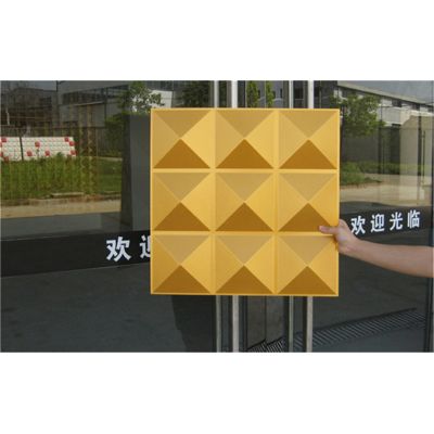 3D Board Brick Imitation Stone Wall Panel, White, 19.7